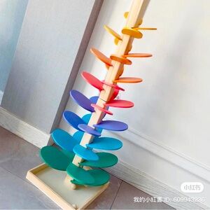 Brand new wood music tree